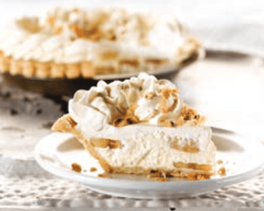 Banana Cream Pie, slice