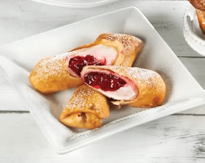 Strawberry & Cream Cheese Crispers
